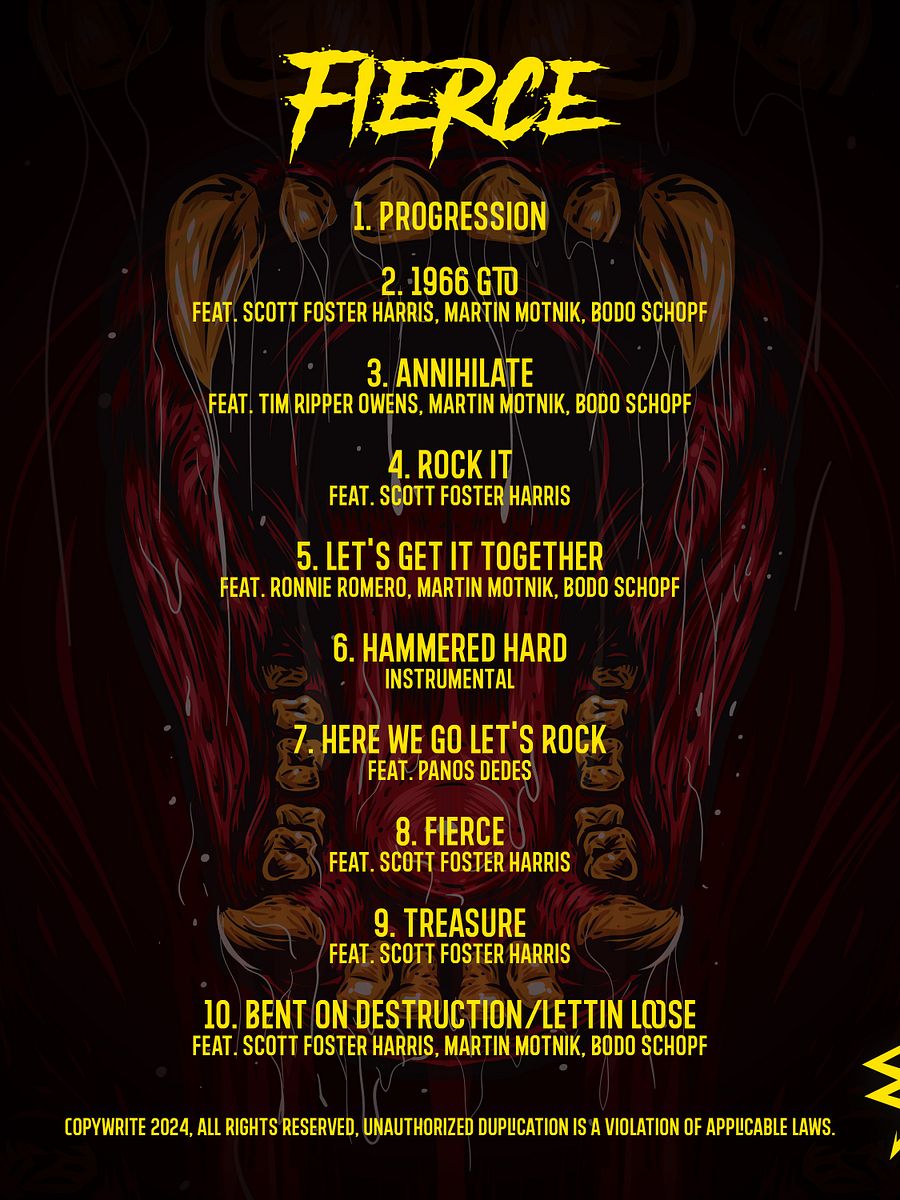 Fierce (Full album CD) product image (3)