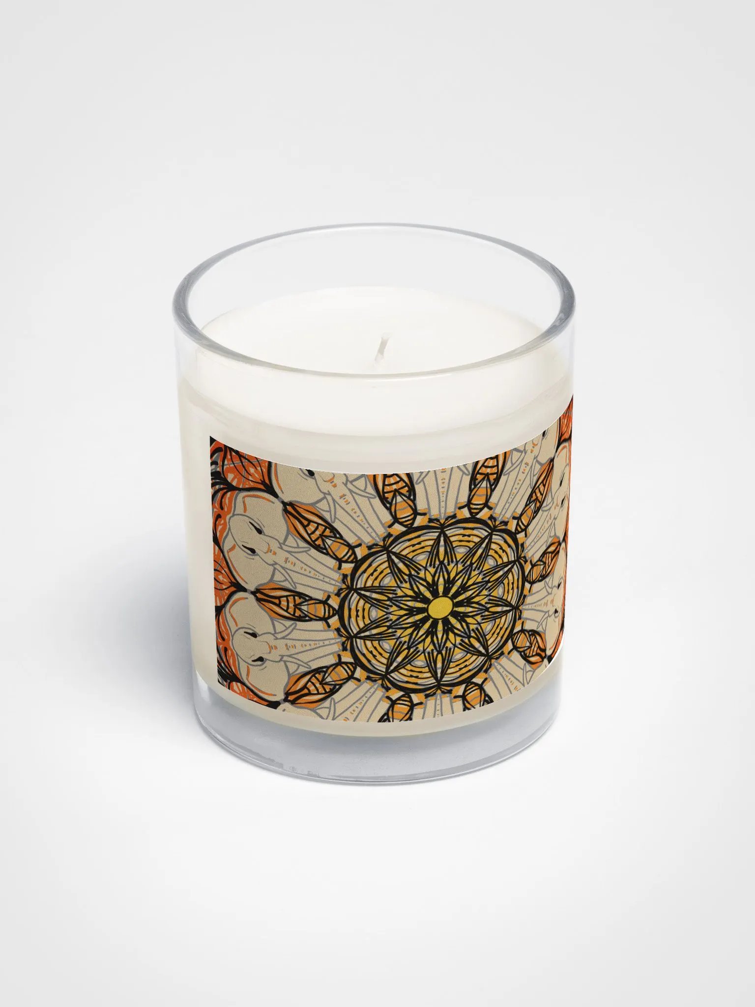 Mandala Dreams Soy Wax Candle product image (2)