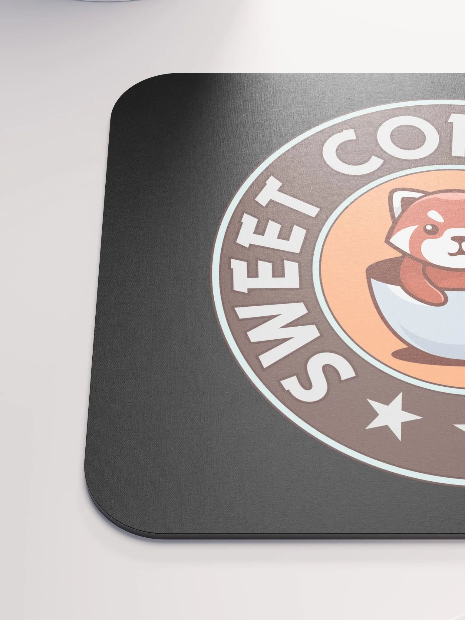 SWEET COFFEE CLUB Red Panda Mouse Pad product image (6)