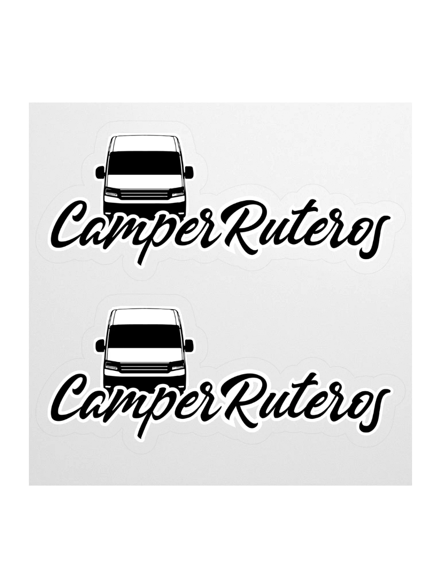 🚐✨ Pegatina Oficial CamperRuteros – Viaja con Espíritu Aventurero product image (1)