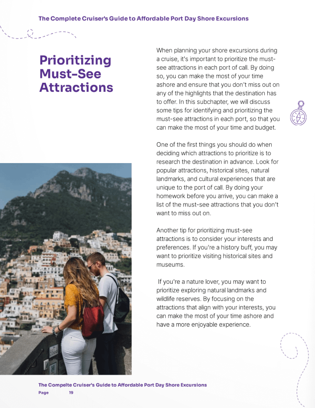 The Complete Cruiser's Guide to Affordable Port Day Shore Excursions product image (6)