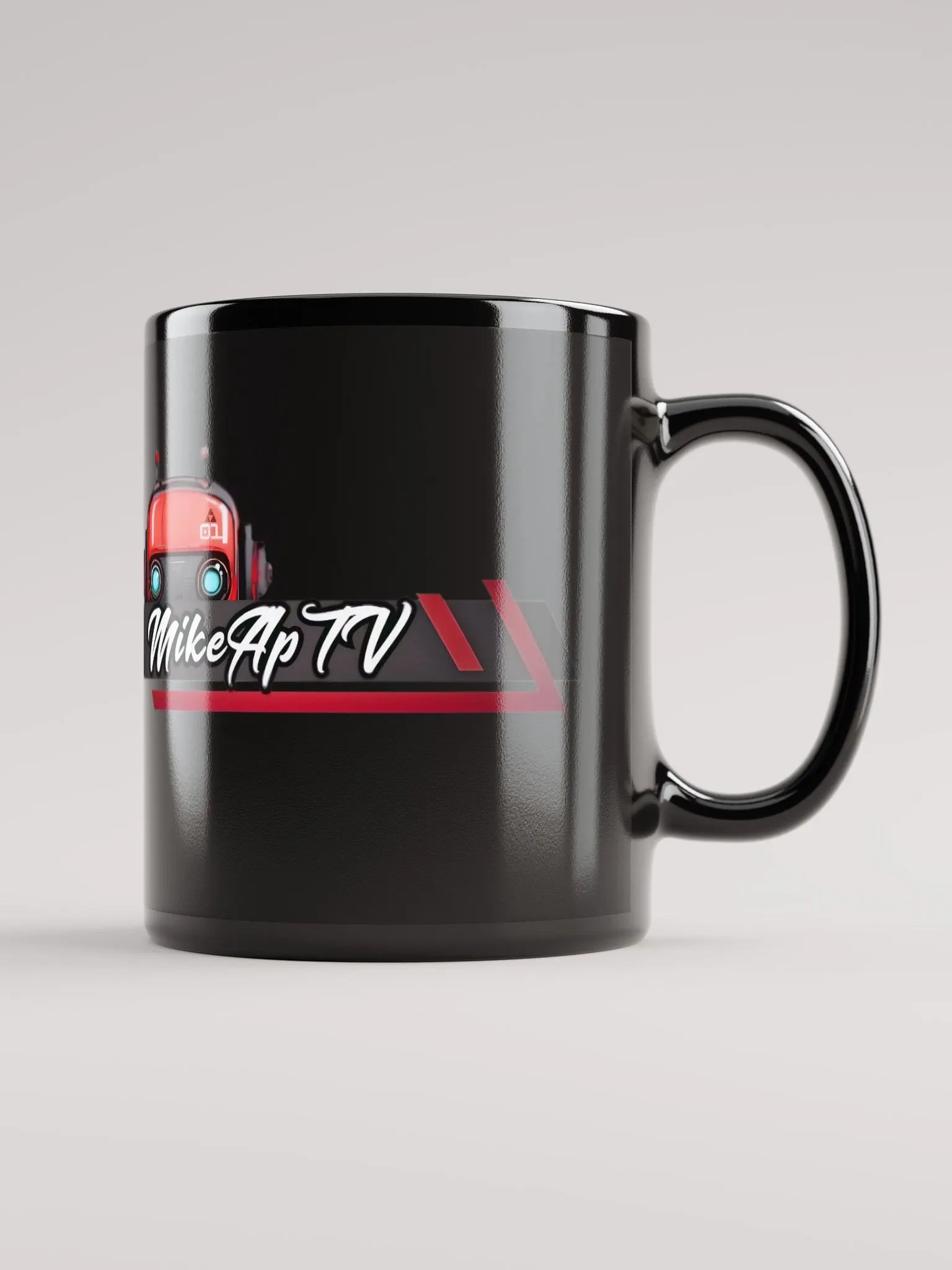 MikeApTV Logo Mug (Black) product image (1)