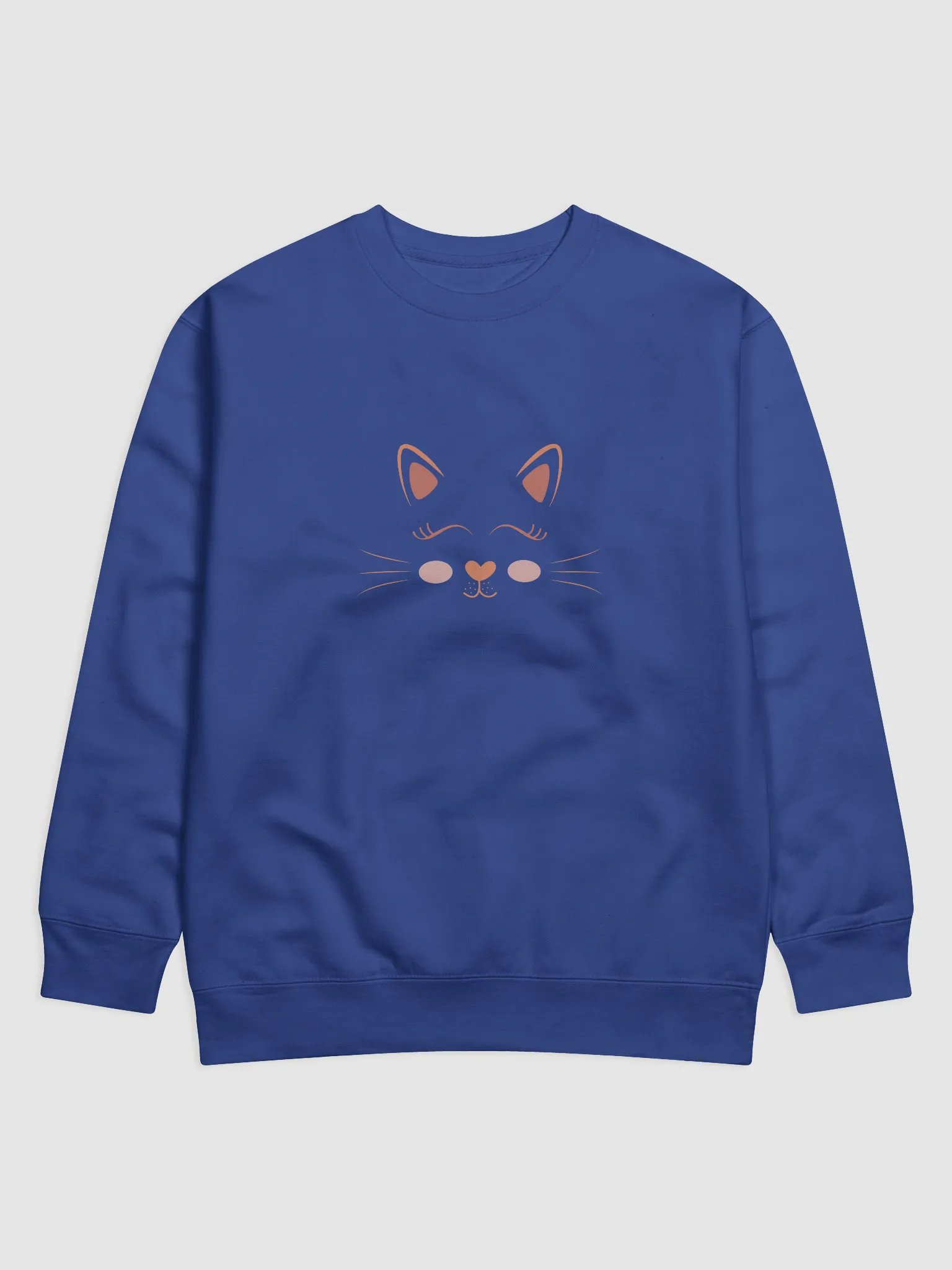 Adorable Cat Design Cotton Heritage Premium Sweatshirt product image (29)