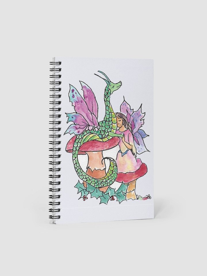 Fairy & Dragon Notebook - Lavender Cottage Library product image (1)
