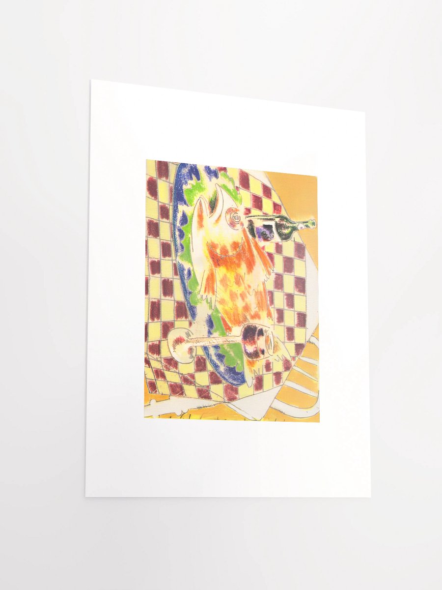 Feast with Checkered Cloth print (undated) product image (4)