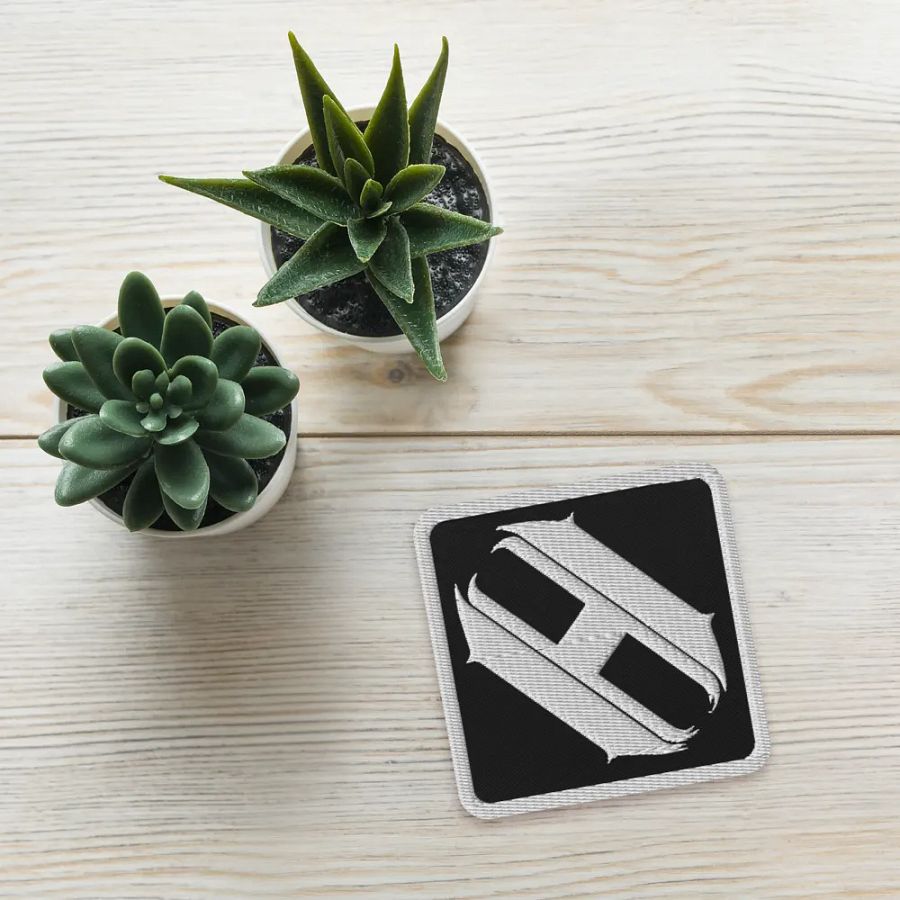 H Logo Patch product image (4)