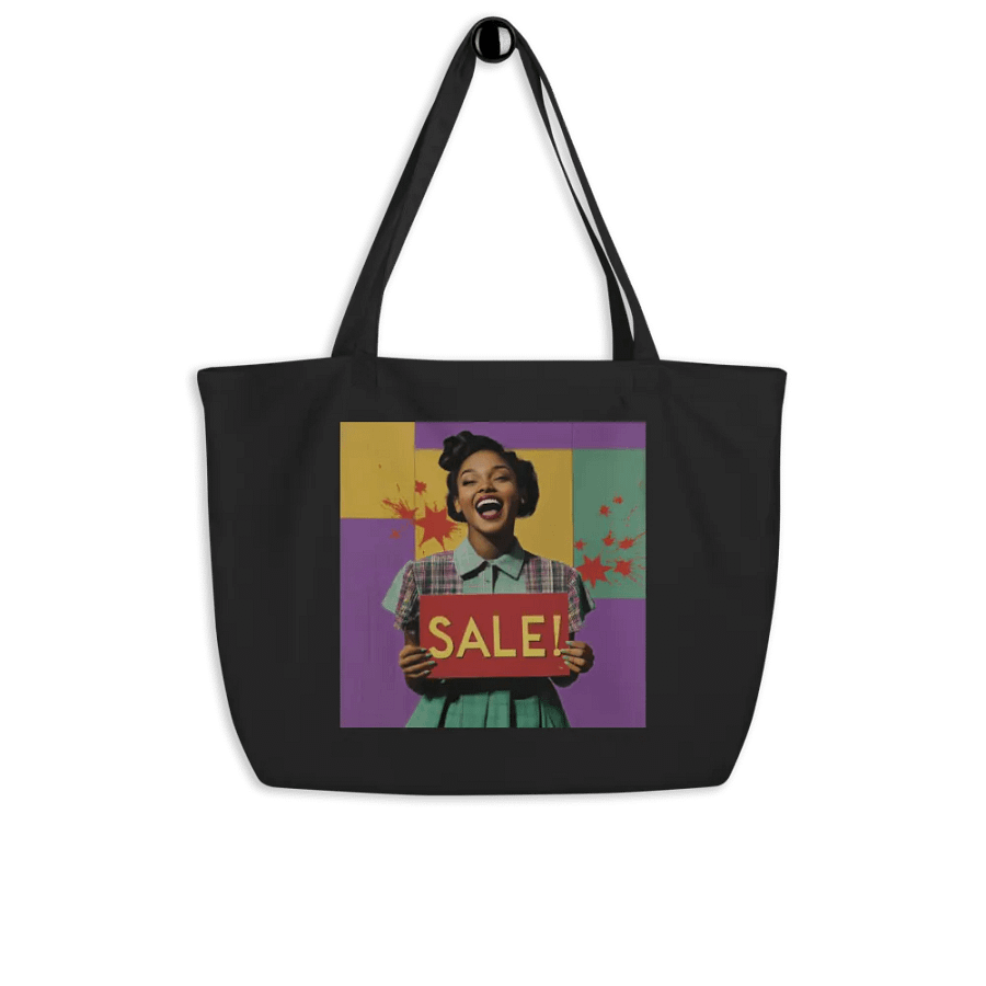 Retro Sale Queen Tote Bag product image (4)