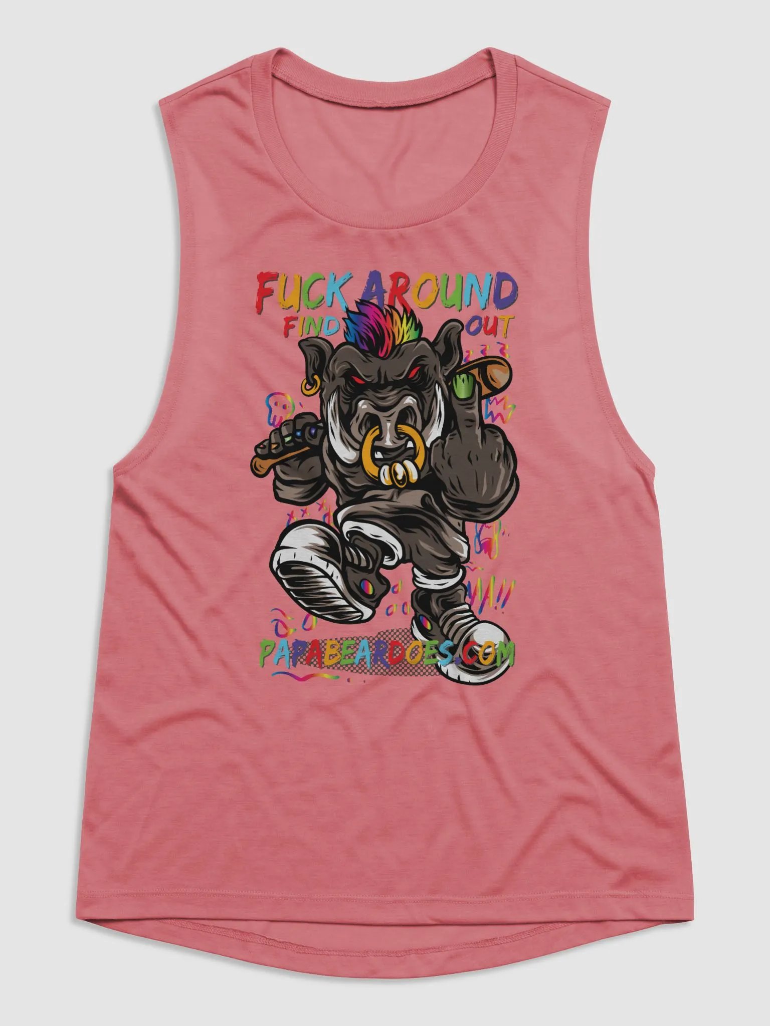 FAFO - Women's Flowy Muscle Tank product image (4)