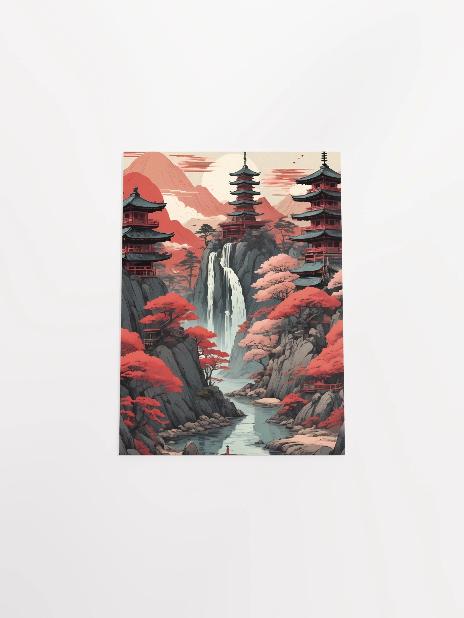 Serene East Asian Vista Poster product image (7)