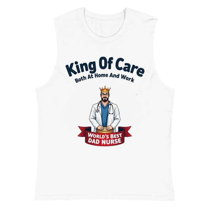 World's Best Dad Nurse Muscle Tank product image (2)