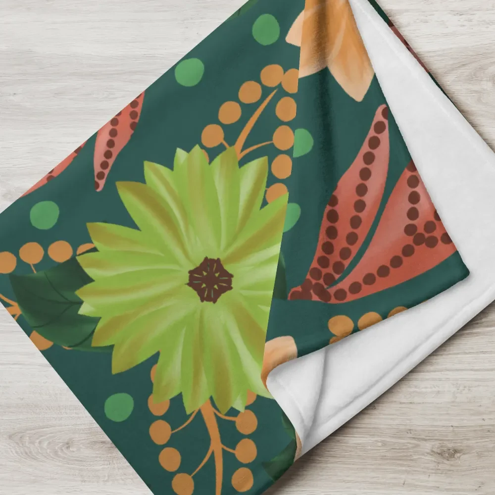 El Yunque Floral Rainforest Blanket product image (17)