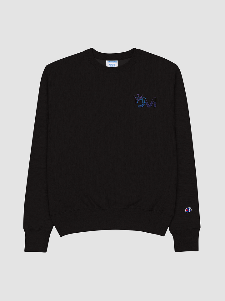 Embroidered Crowned Crewneck (Champion Collab) product image (1)