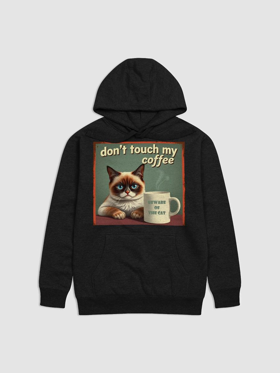 Coffee Cat Warning Hoodie product image (5)