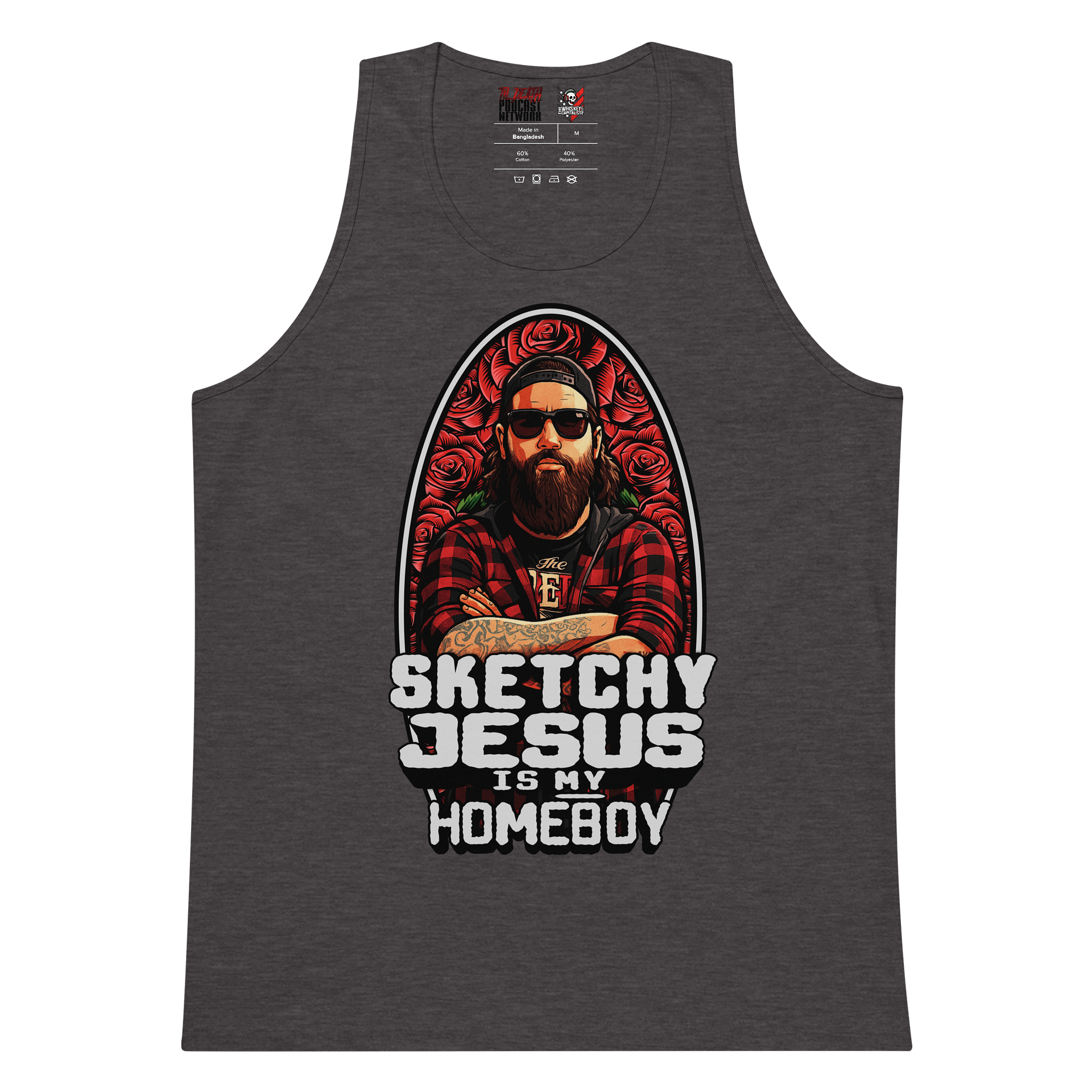 "Sketchy Jesus Is My Homeboy" Tank Top product image (19)