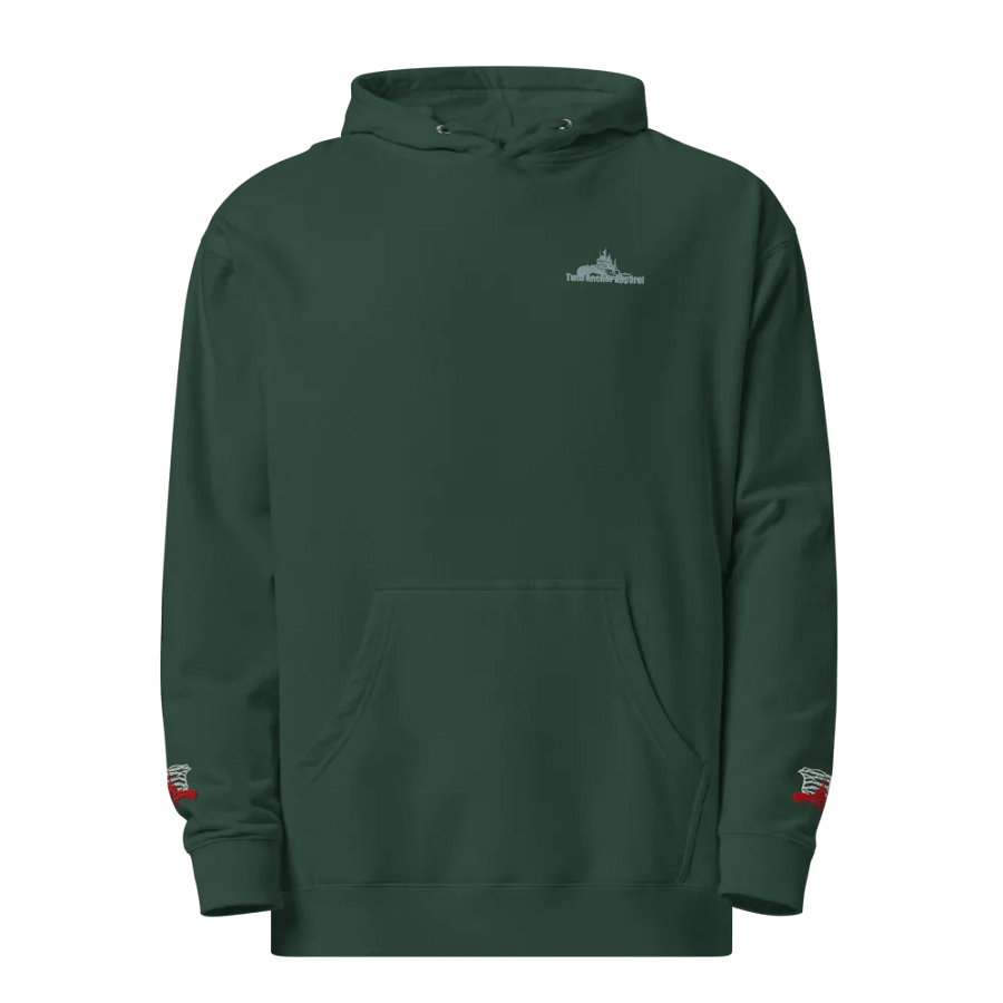 PNW Compass Rose Athena - Twin Anchor Front & sleeves (embroidered) product image (2)