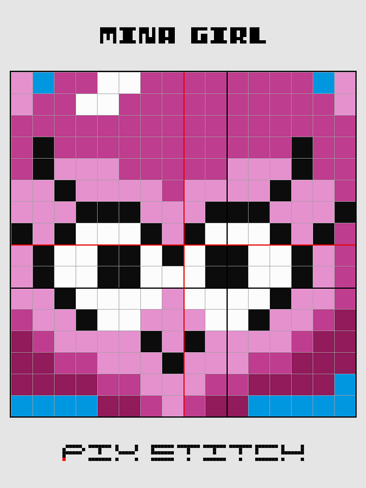 Mina Girl Pixel Art product image (2)