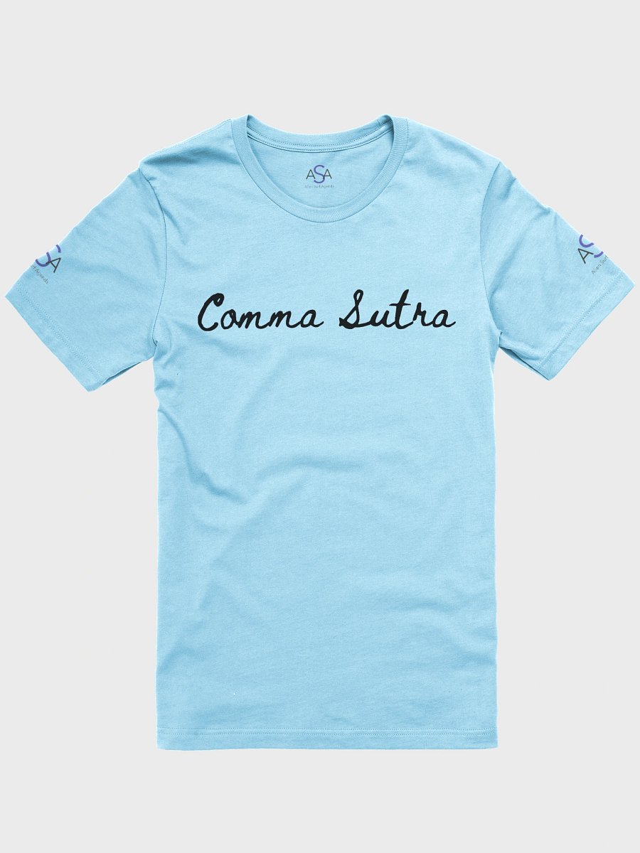 Comma Sutra (Light / Ladies) Tee w/ Lyrics product image (8)