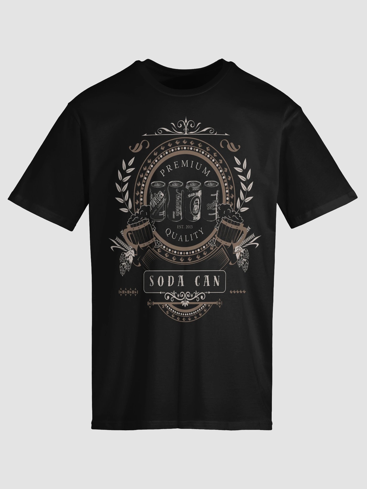 Old Fashioned Soda Cans Graphic T-Shirt product image (3)