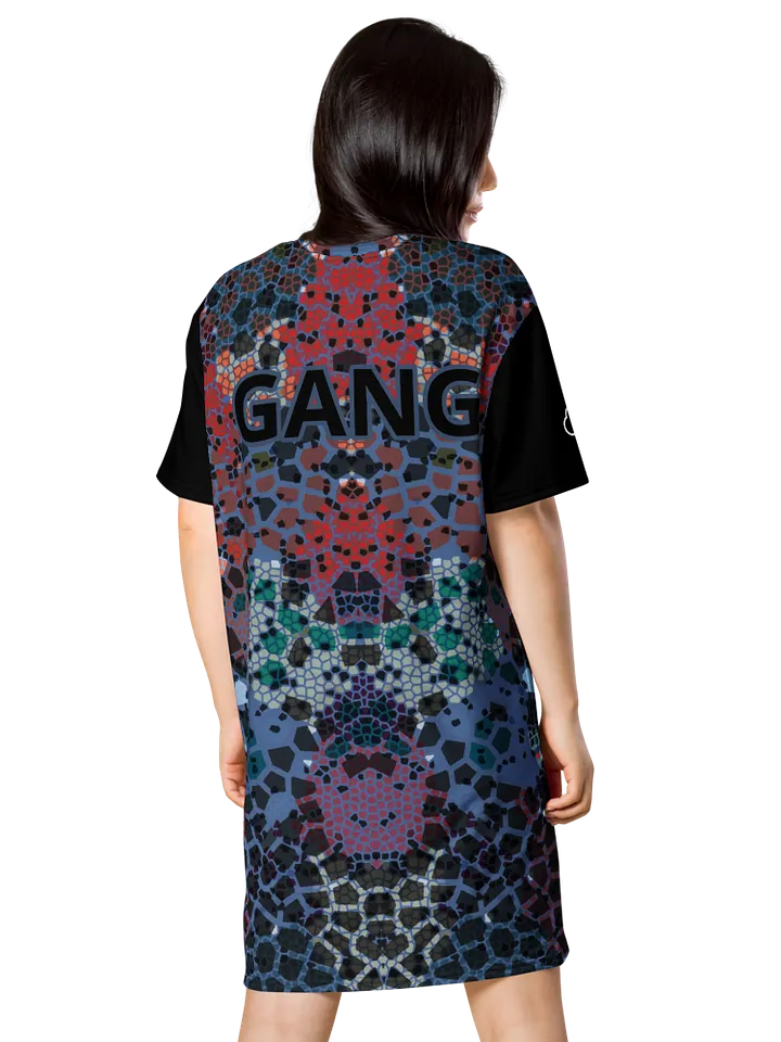 Stained glass T-Shirt Dress product image (2)