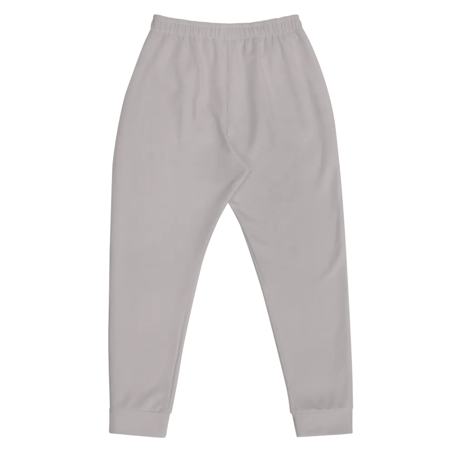 Plain Gray True Summer Recycled Polyester Premium Men's Joggers by Treasure Pie product image (5)