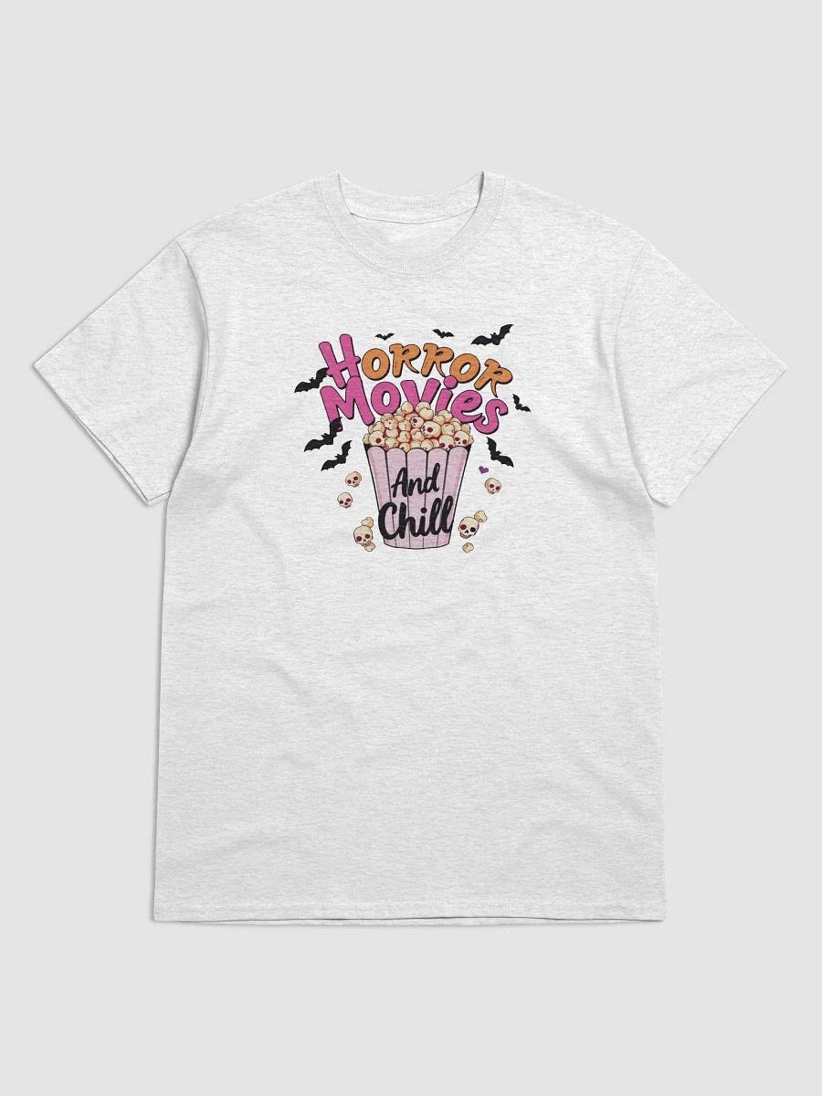 Horror Movies And Chill Popcorn T-Shirt product image (6)