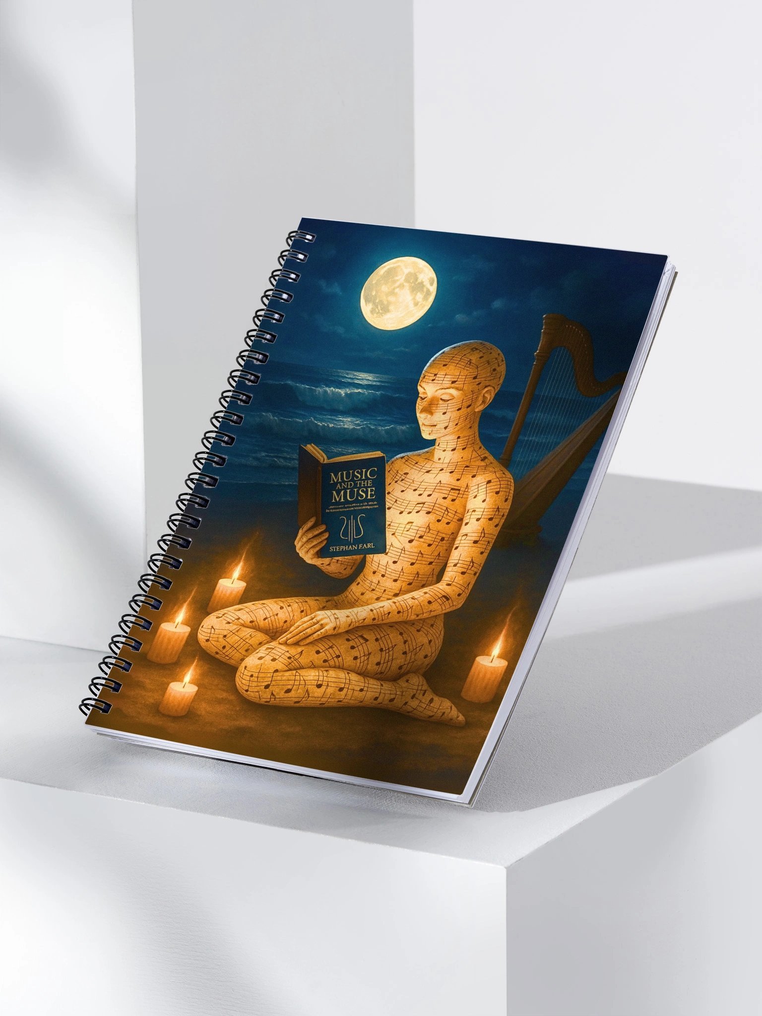 Moonlit Devotion - Spiral Journal Notebook product image (10)
