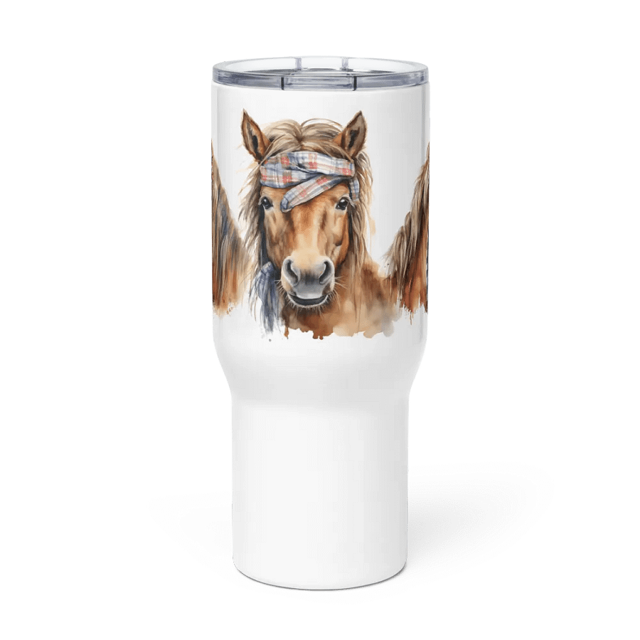 Horse Trio Travel Mug product image (2)
