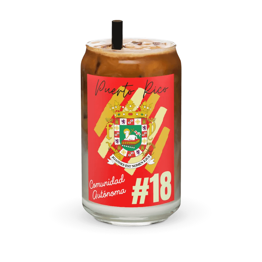 Vaso cristal rojo - Comunidad Autónoma 18 product image (6)