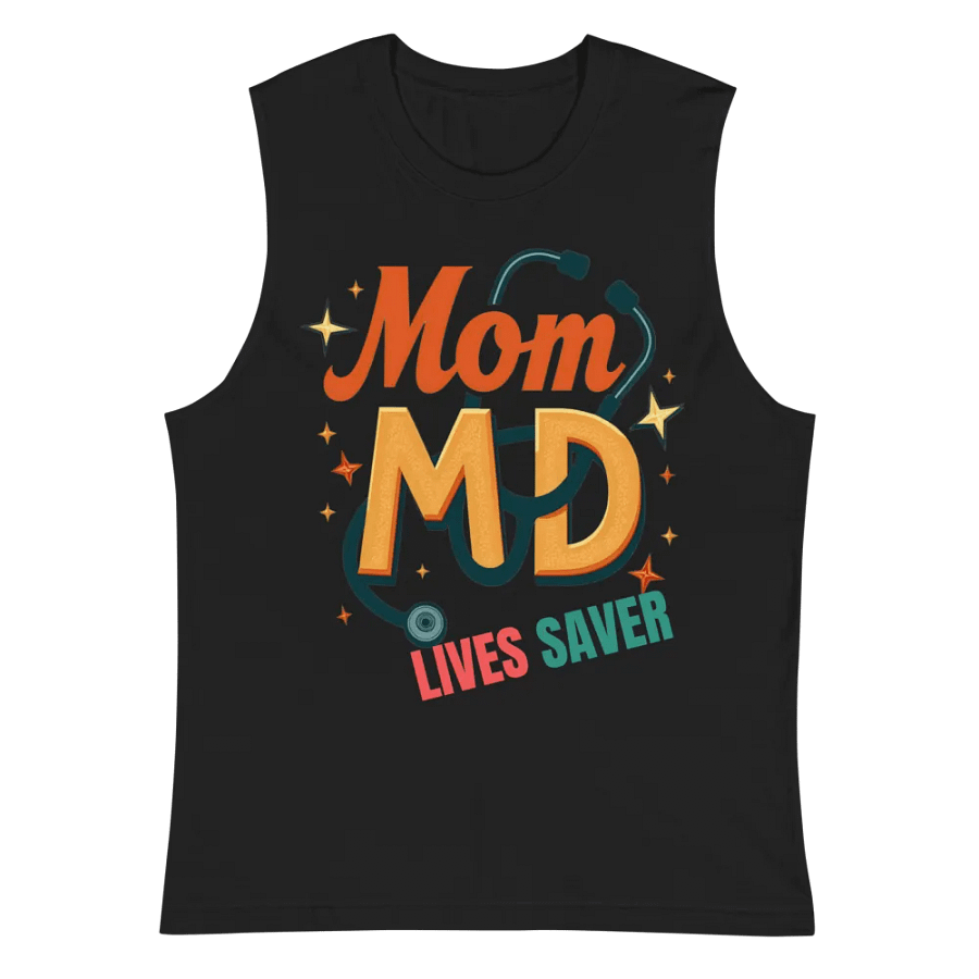 Mom MD Lives Saver Muscle Tank product image (3)