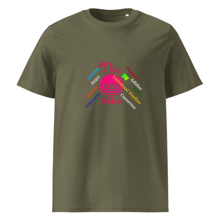 Retro Nostalgia VHS Circle Unisex T-Shirt product image (1)