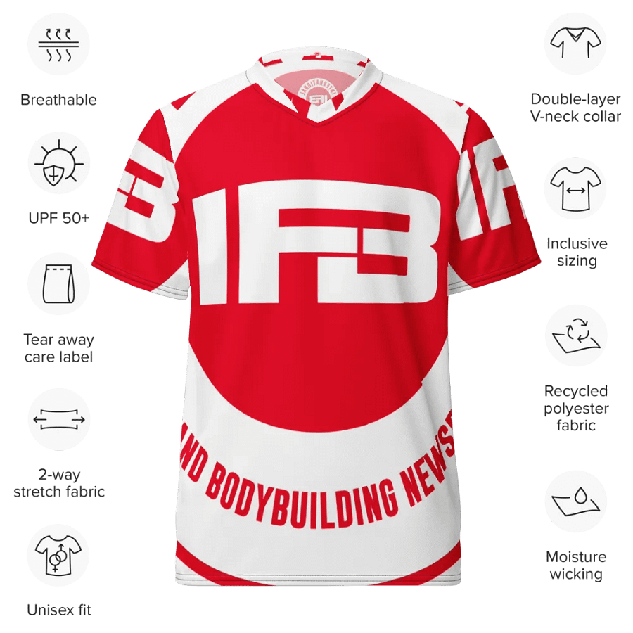 IFBNewsfeed.Org's All-Over Print Recycled Unisex Sports Jersey product image (11)