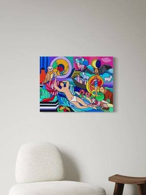 Stuck in 300 view jail only your like can set me free 😩🎨 #ColorfulArt #MaximalistStyle #MoreIsMore #VibrantArt #EclecticAesthetic #ArtTok  #art #artist #artistsupportartist #SatisfyingArt #TikTokArt #FYP #SmallArtistBigDreams #JoyfulDecor #WhimsicalVibes #ColorTherapy #greekmythology  #smallbusiness 