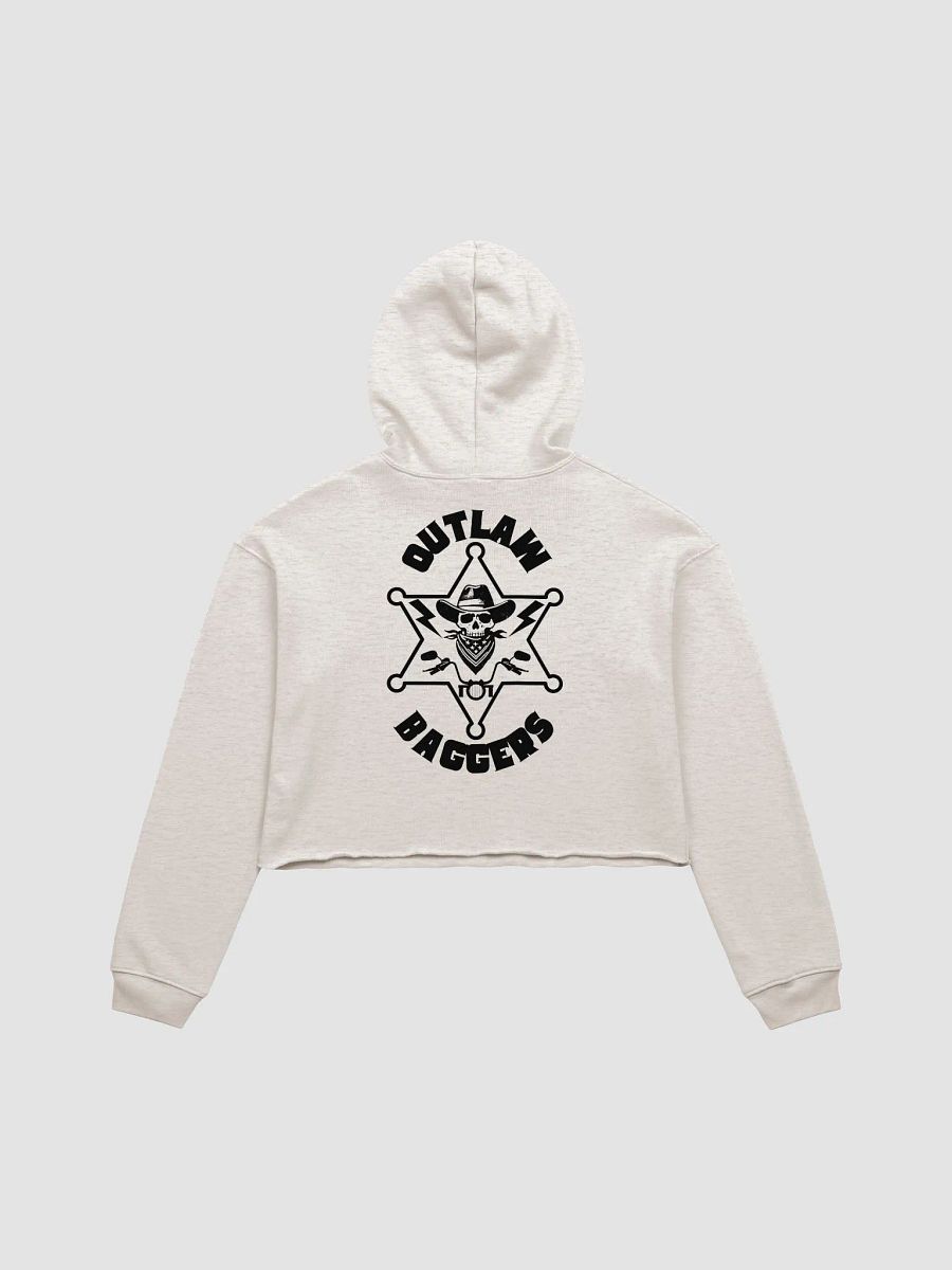 Outlaw Baggers Origins Crop Top Hoodie product image (3)