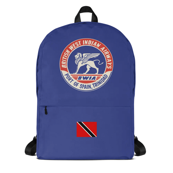 BWIA - British West Indian Airways Trinidad - Backpack product image (1)