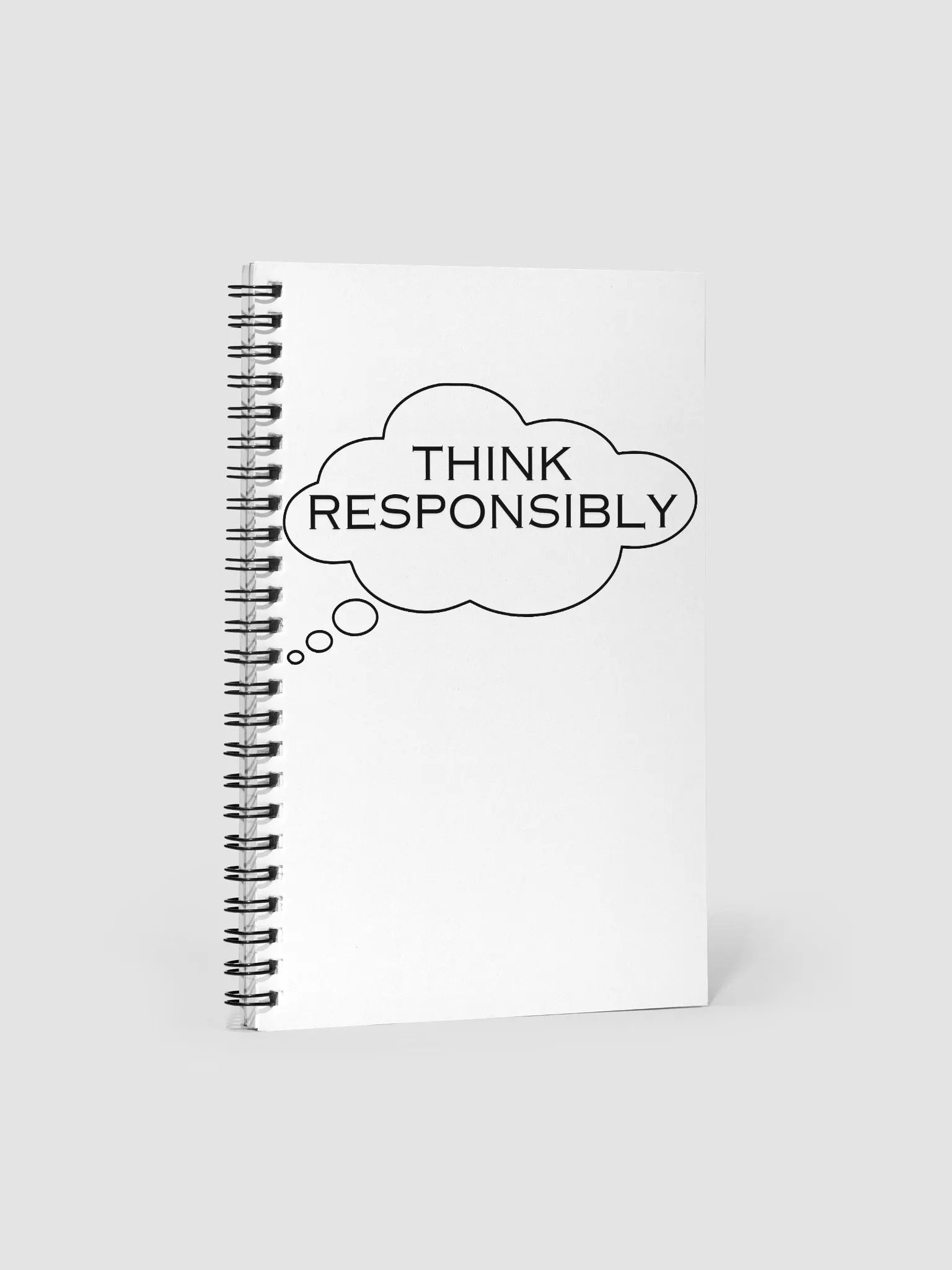 Think Responsibly - Notebook product image (1)
