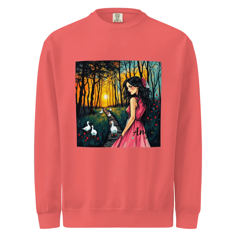 Sunset Stroll Unisex Sweatshirt product image (1)