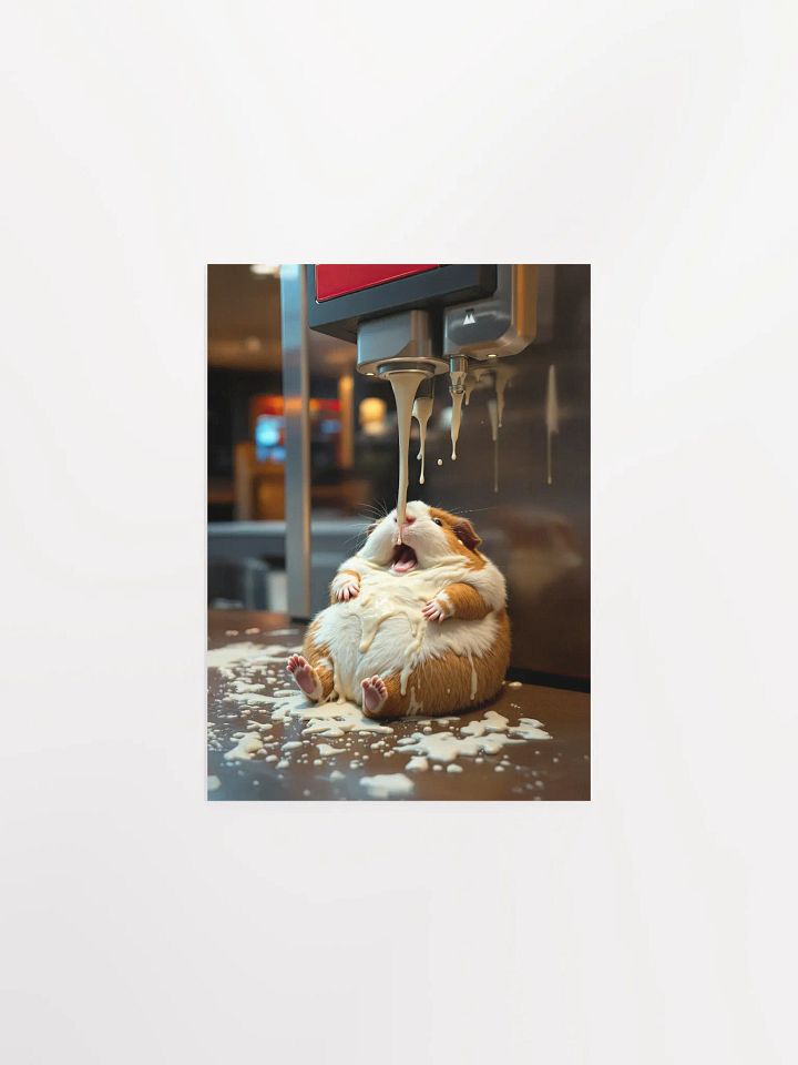 Operation Soft Serve: Guinea Pig McDonald’s Invasion Poster product image (1)