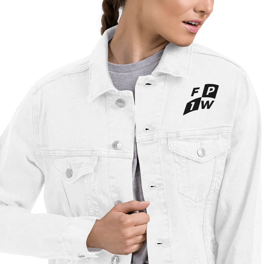 FP1 Logo Denim Jacket - White product image (8)