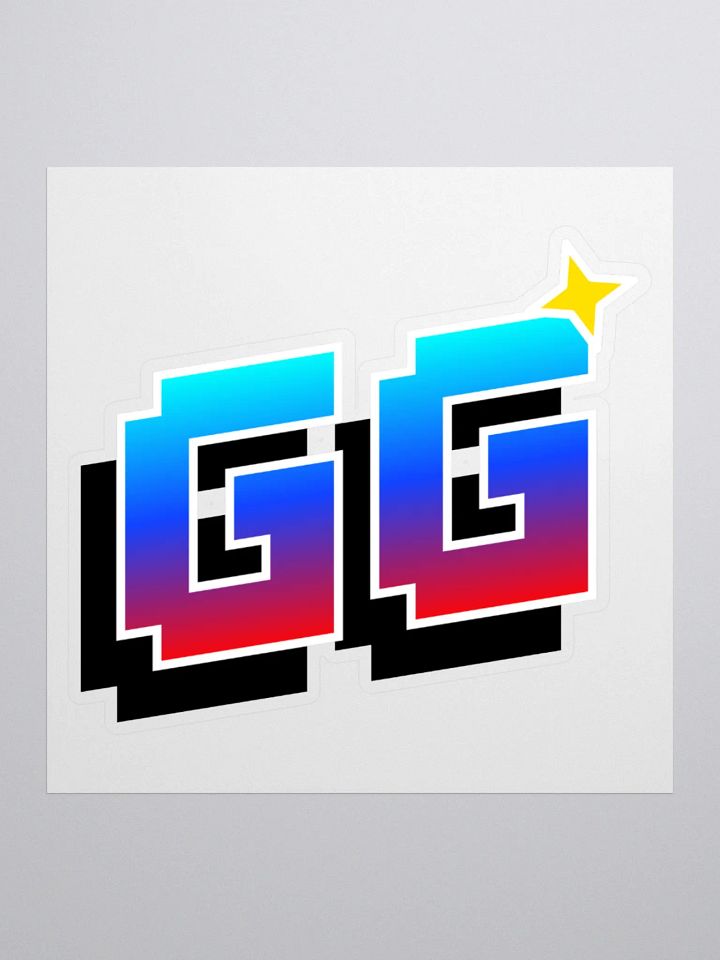 GG Emote Sticker product image (1)