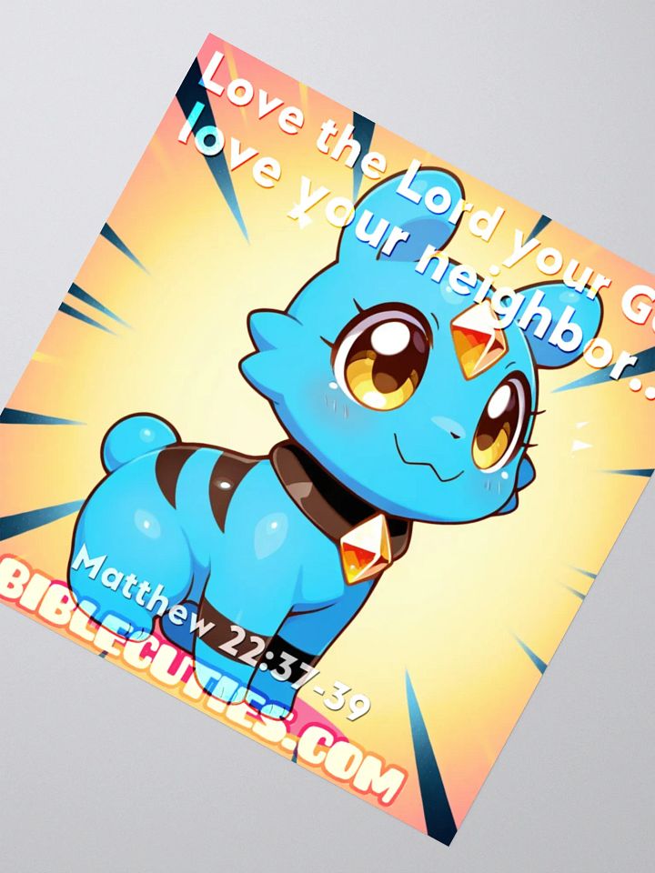 Bible Cuties Luke - Love the lord your God love your neighbor product image (4)