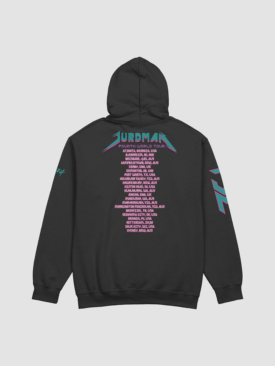 Jurdman Fourth World Tour Hoodie | EXCLUSIVE PRINT - FRONT, BACK, BOTH SLEEVES | LIMITED EDITION product image (6)