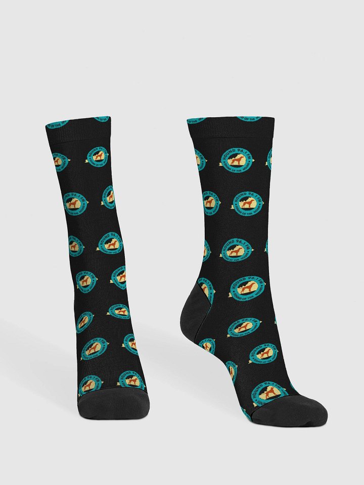 Hound Patterned Socks product image (2)