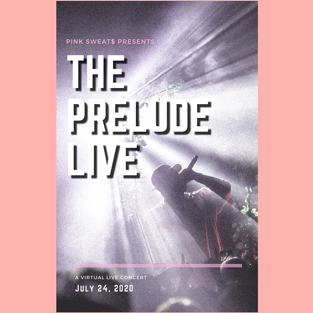 *TONIGHT ONLY* PRELUDE LIVE POSTER product image (1)