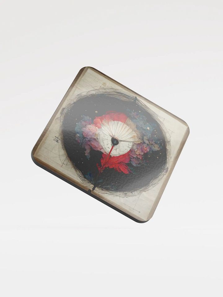 Cosmic Flora Cork Coaster product image (1)