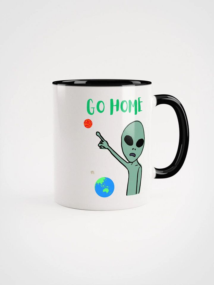 Galactic GO HOME Alien Advice Ceramic Mug product image (6)