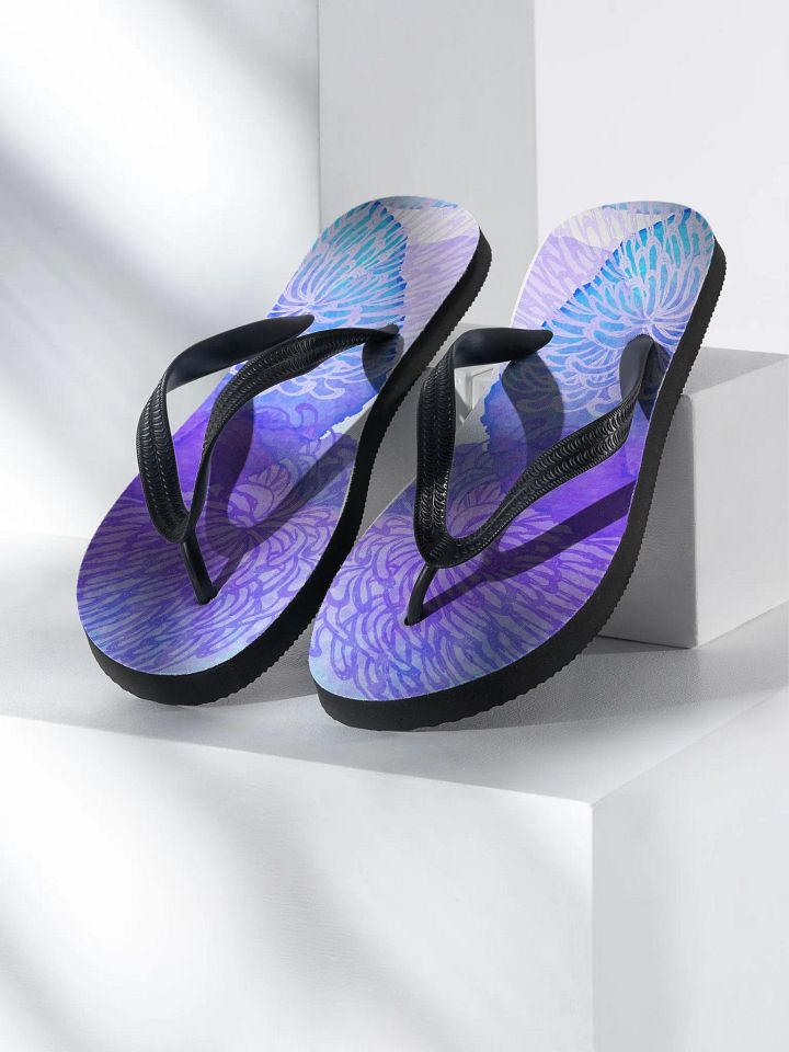 Purple Cheer Flip Flops product image (2)