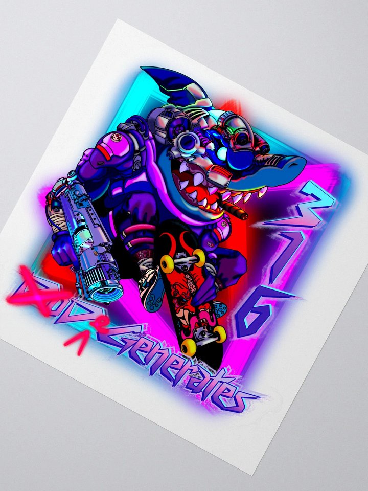 Cybershark- Sticker product image (2)