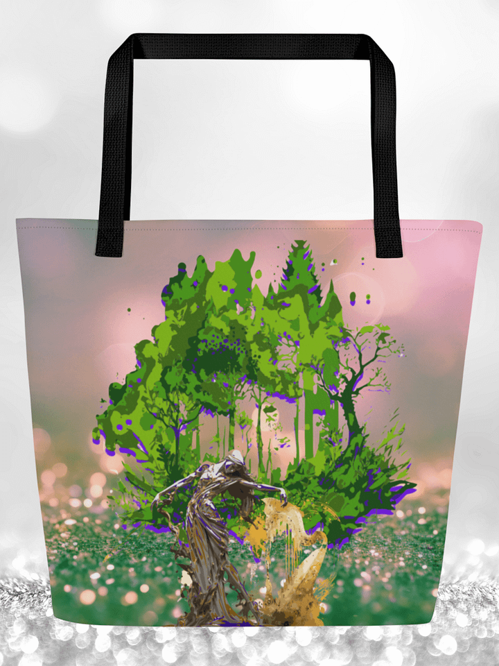 Dancing Goddess Large Tote Bag product image (1)