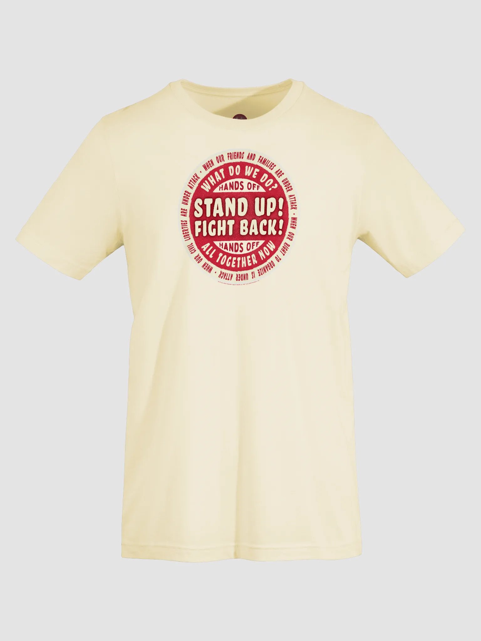 Stand Up! Fight Back! Hands Off! Activist T-Shirt product image (55)