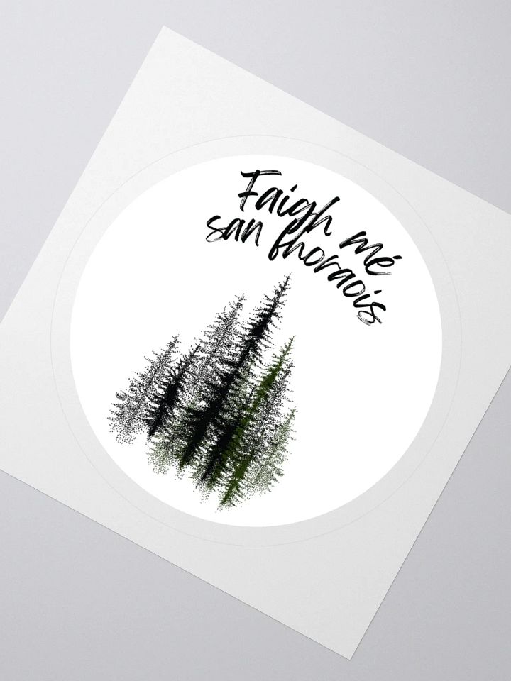 Faigh mé san fhorais (Find me in the forest) Sticker product image (6)